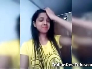Desi Indian Cute Girl Undressing Fingering Labia IndianDesiTube.com